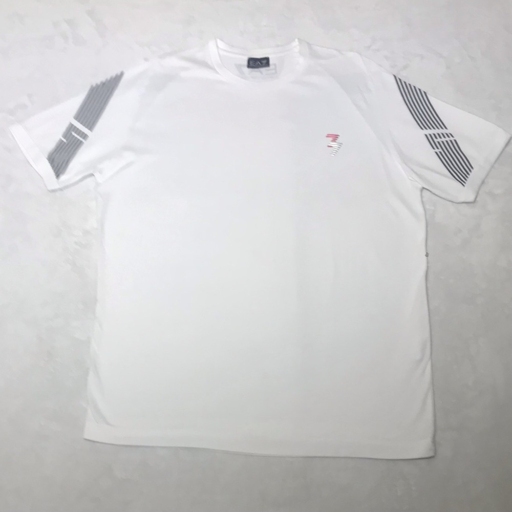 Emporio Armani White Short-Sleeve